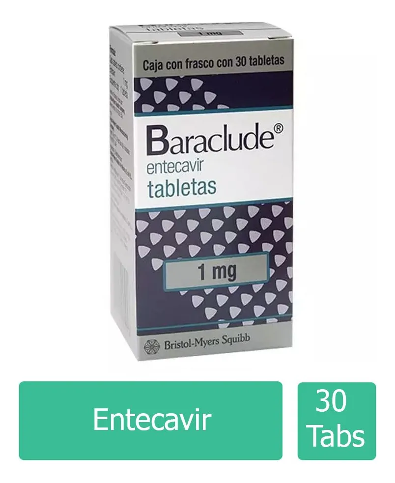 Baraclude 1.0 Mg 30 Tabletas